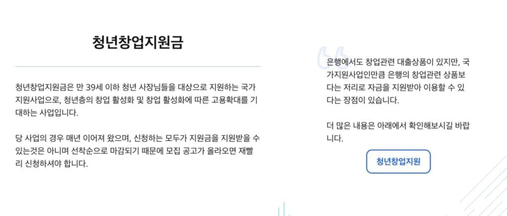 2025 청년창업지원금 종류, 조건, 신청 완벽정리(1억 받는 법) 2 청년창업지원금 1