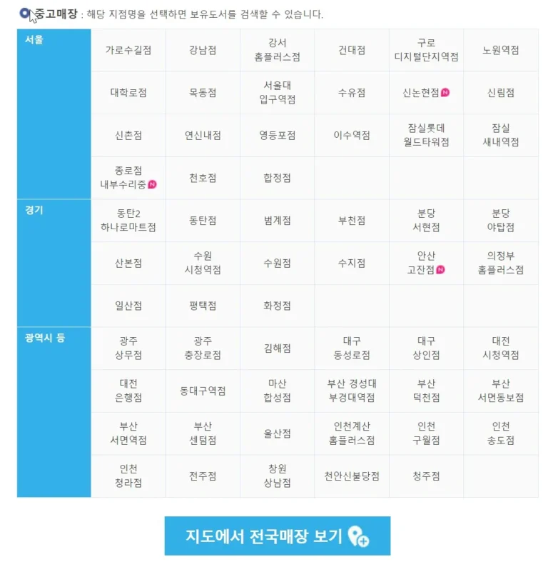 알라딘 중고서점 재고확인 조회 방법 총정리(2025년 최신) 2 알라딘 중고서점